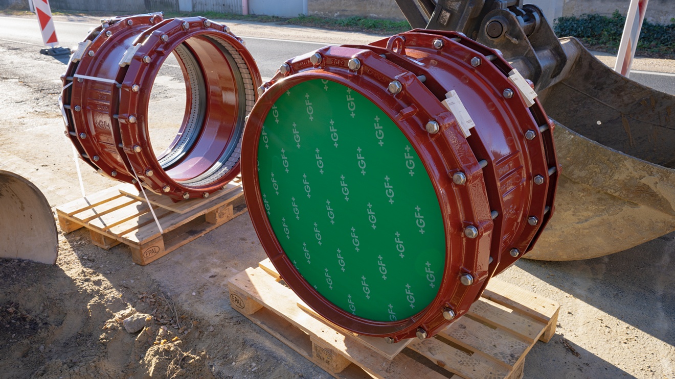 DN 825 MULTI/JOINT® beépítés Tatabányán